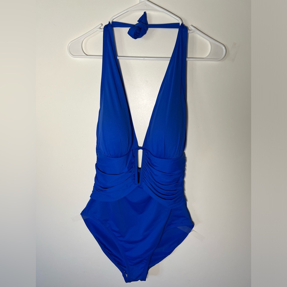 BLEU BY ROD BEATTIE Women's Molded-Cup One-Piece Swimsuit